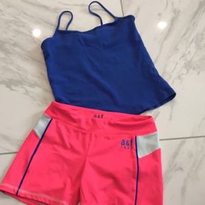 Abercrombie kids girls active shorts
